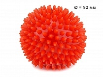 L0109 Ортосила Мяч массажный, красный, диаметр 90 мм в Перми