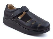 141608W Сурсил-Орто (Sursil-Ortho), туфли для взрослых , ригидная подошва, диабетическая подкладка, кожа, черный, полнота 11 в Перми