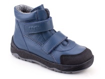 2458-702 Тотто (Totto), ботинки детские утепленные ортопедические профилактические, кожа, джинс в Перми