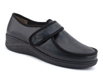 81-22-415/57 Рикосс (Ricoss) туфли для взрослых, кожа, черный, полнота 9 в Перми