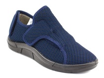010ПБ-Ж-Т4 С  (77202-33386) Алми (Almi), туфли для взрослых, текстиль, синий 